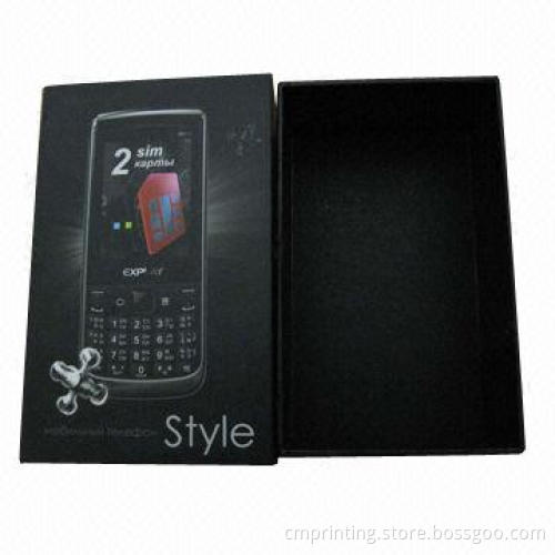 Hardcover box printing, full-color, art paper mounted 3mm grayboard
